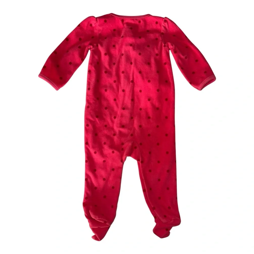 Carter's Just One You Pink Little Sister Cat Footed Pajamas Size‎ 9mo